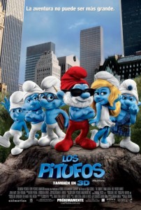 Smurfs Mexican Poster