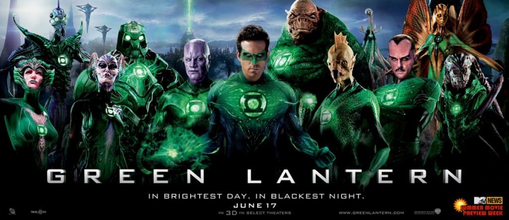 Green Lantern Corps Movie Banner