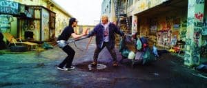 Hobo With A Shotgun Rutger Hauer Gregory Smith Image