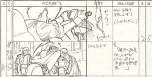 Akira storyboard