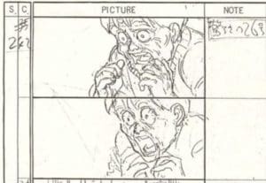 Akira storyboard
