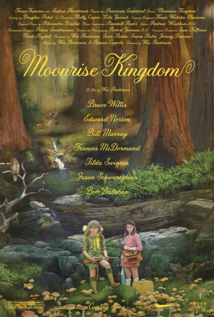 Moonrise Kingdom trailer y poster