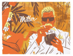 Tom Atkins Its Miller Time