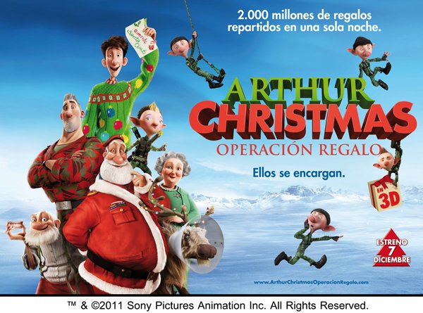 Arthur Christmas Cine Infantil1