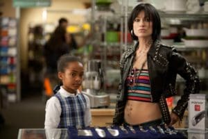Olivia Wilde and Yara Shahidi in Butter