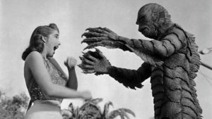 La mujer y el monstruo 1954