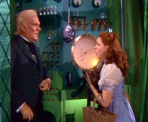 Wizard of oz behind the curtain