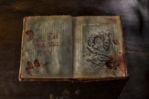 Evil Dead 2013. Book of the Dead 1.