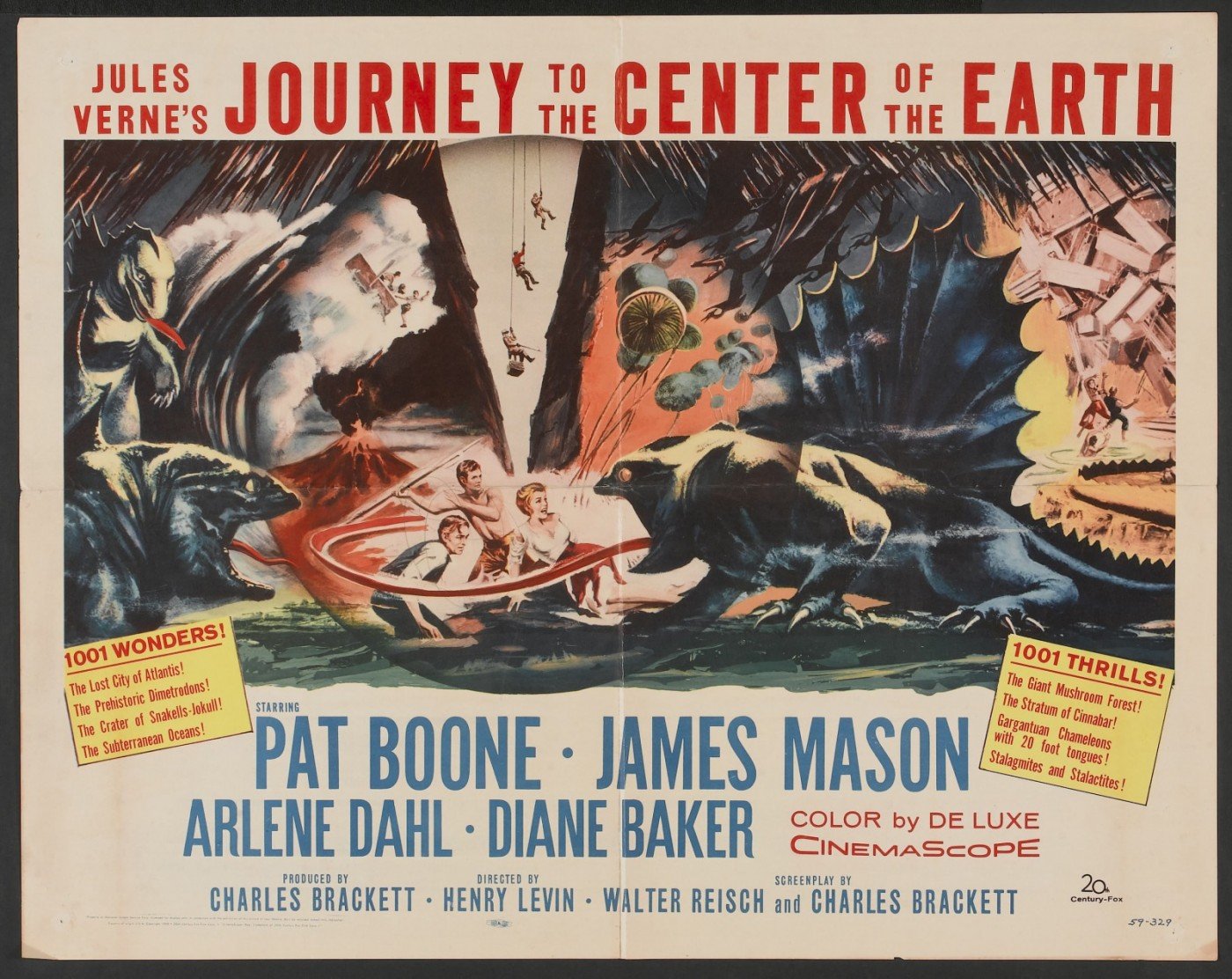 1959 Journey to the center of the Earth - Viaje al centro de la Tierra (ing) (hs)