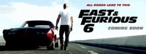 Fast And Furious 6 Banner