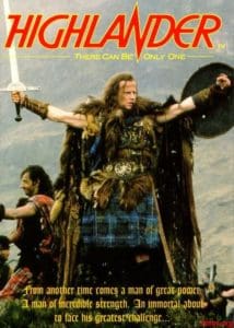Movie Poster Highlander