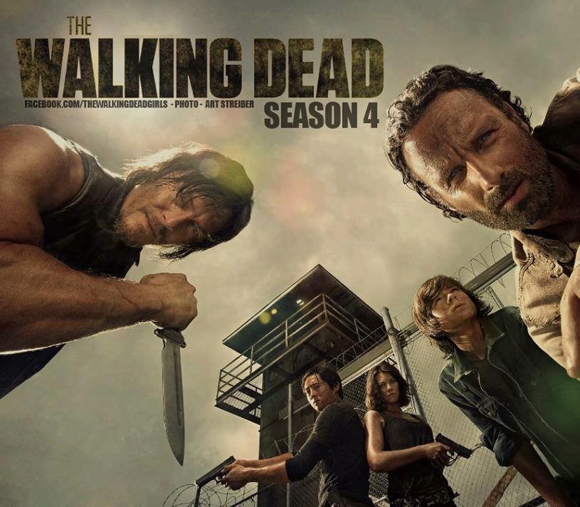 The Walking Dead Season 4 Cast Banner