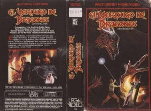 Dragonslayer VHS LATINO