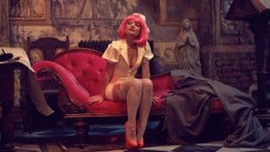 Still from Terry Gilliam's The Zero Theorem