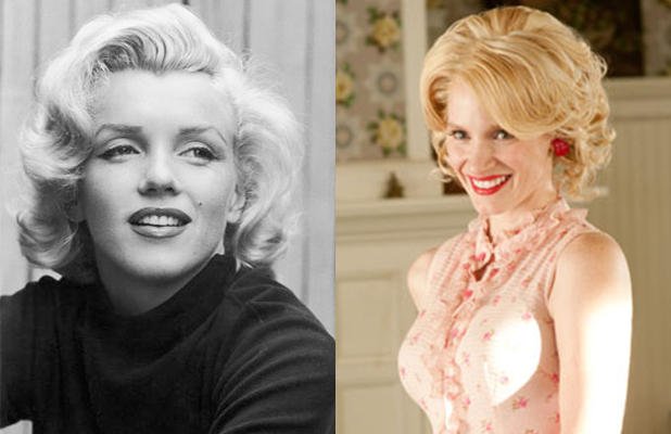 Jessica Chastain será Marilyn Monroe en Blonde