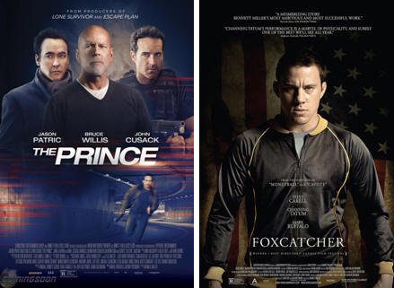 The Prince y Foxcatcher, pósters