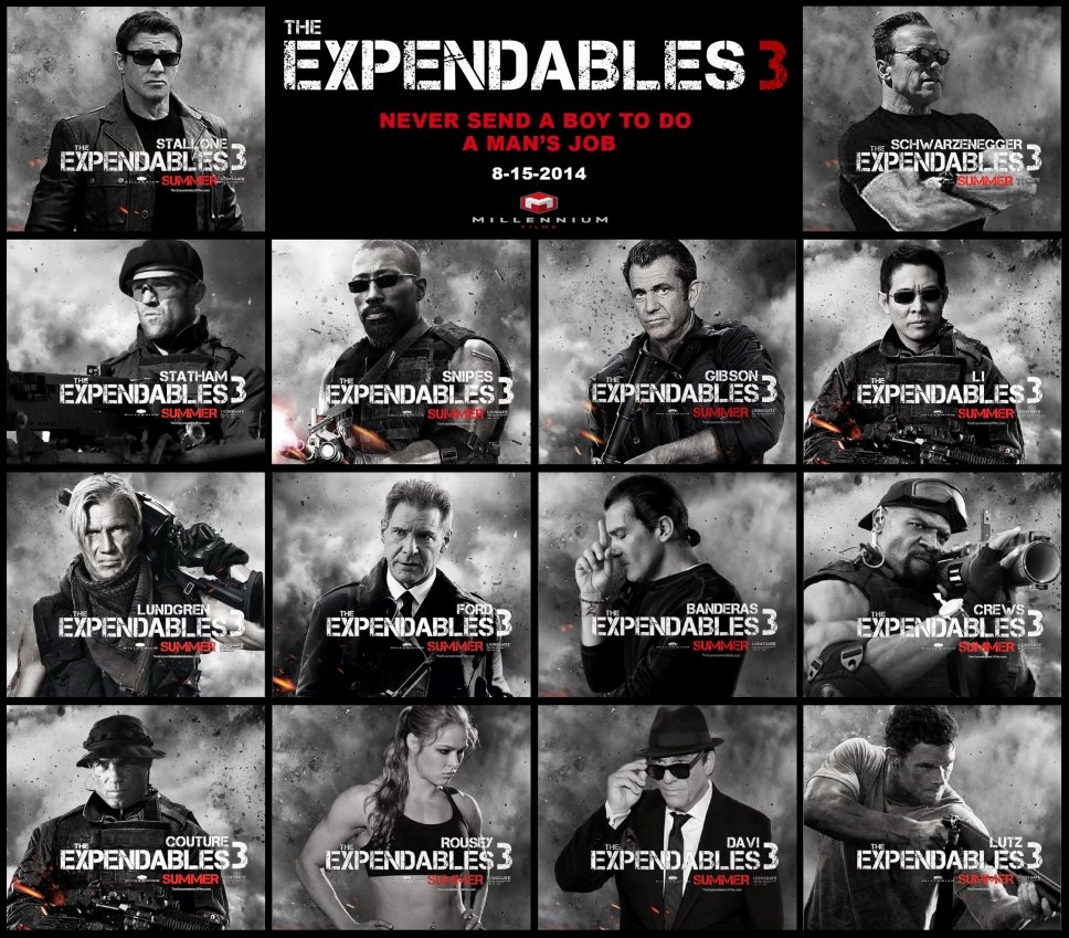 Expendables 3 Poster