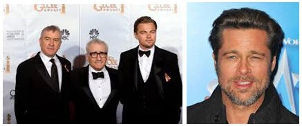 Brad Pitt, De Niro y DiCaprio participarán juntos 