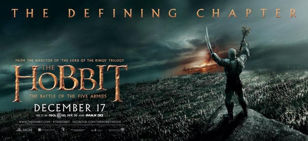 El hobbit: La Batalla de los Cinco Ejércitos trailer