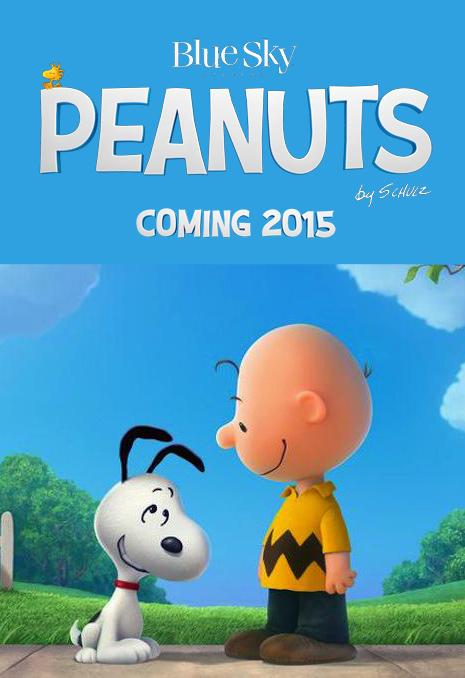 The peanuts movie poster