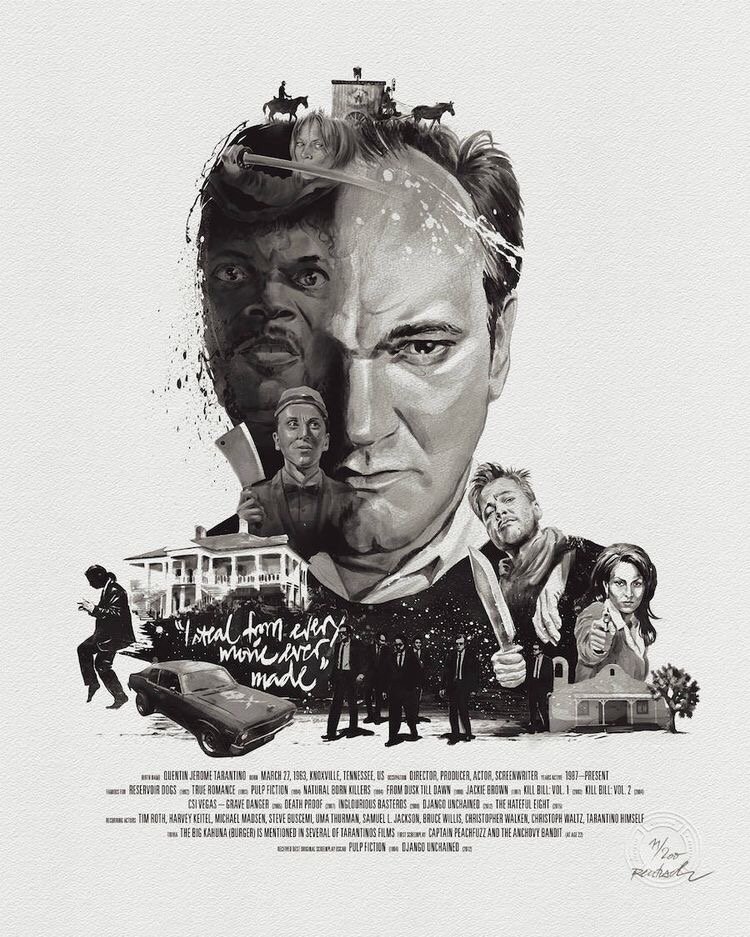 Un vídeo tributo al maestro Tarantino