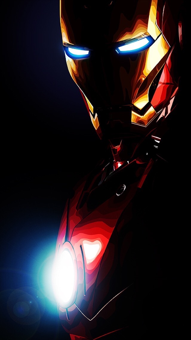 Fondo de pantalla de película de Marvel Ironman con el traje en la oscuridad