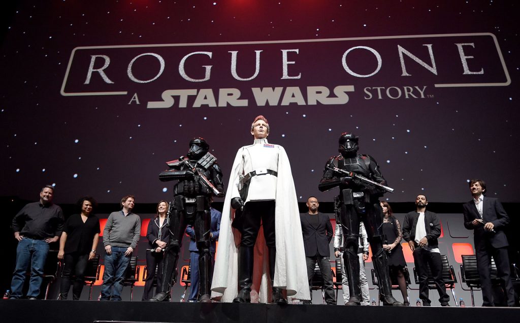 LONDON, ENGLAND - JULY 15:  Ben Mendelsohn during the Rogue One Panel at the Star Wars Celebration 2016 at ExCel on July 15, 2016 in London, England.  (Photo by Ben A. Pruchnie/Getty Images for Walt Disney Studios) *** Local Caption *** Ben Mendelsohn