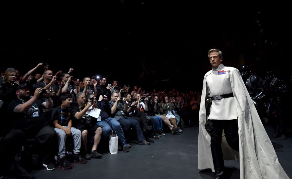 LONDON, ENGLAND - JULY 15:  Ben Mendelsohn during the Rogue One Panel at the Star Wars Celebration 2016 at ExCel on July 15, 2016 in London, England.  (Photo by Ben A. Pruchnie/Getty Images for Walt Disney Studios) *** Local Caption *** Ben Mendelsohn