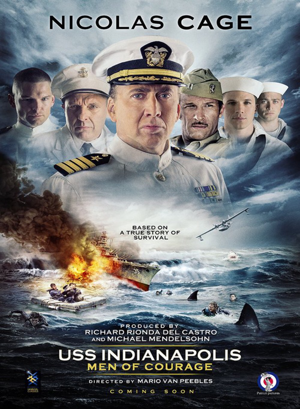 

<h6></img>USS INDIANAPOLIS: MEN OF COURAGE Official Trailer (2016) Nicholas Cage Movie HD» width=»1000″ height=»1363″ class=»alignnone size-full wp-image-85346″/></a><br></br>
Director: Mario Van Peebles<br></br>
Reparto: Nicolas Cage, Tom Sizemore, Thomas Jane, Matt Lanter, Weronika Rosati, Cody Walker, Brian Presley, Emily Tennant, Callard Harris, Emily Marie Palmer, Johnny Wactor, Stan Houston, <a href=