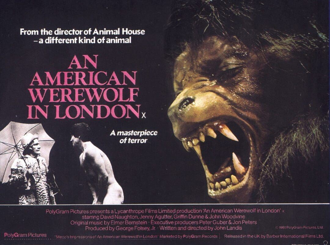 1981 Hombre Lobo Americano En Londres Ing Bq