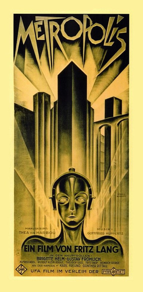 Poster de Metropolis - Los mejores Posters de cine vintage
