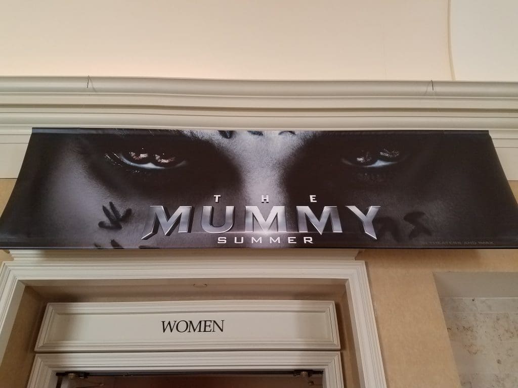 Tras las escenas de la película The Mummy