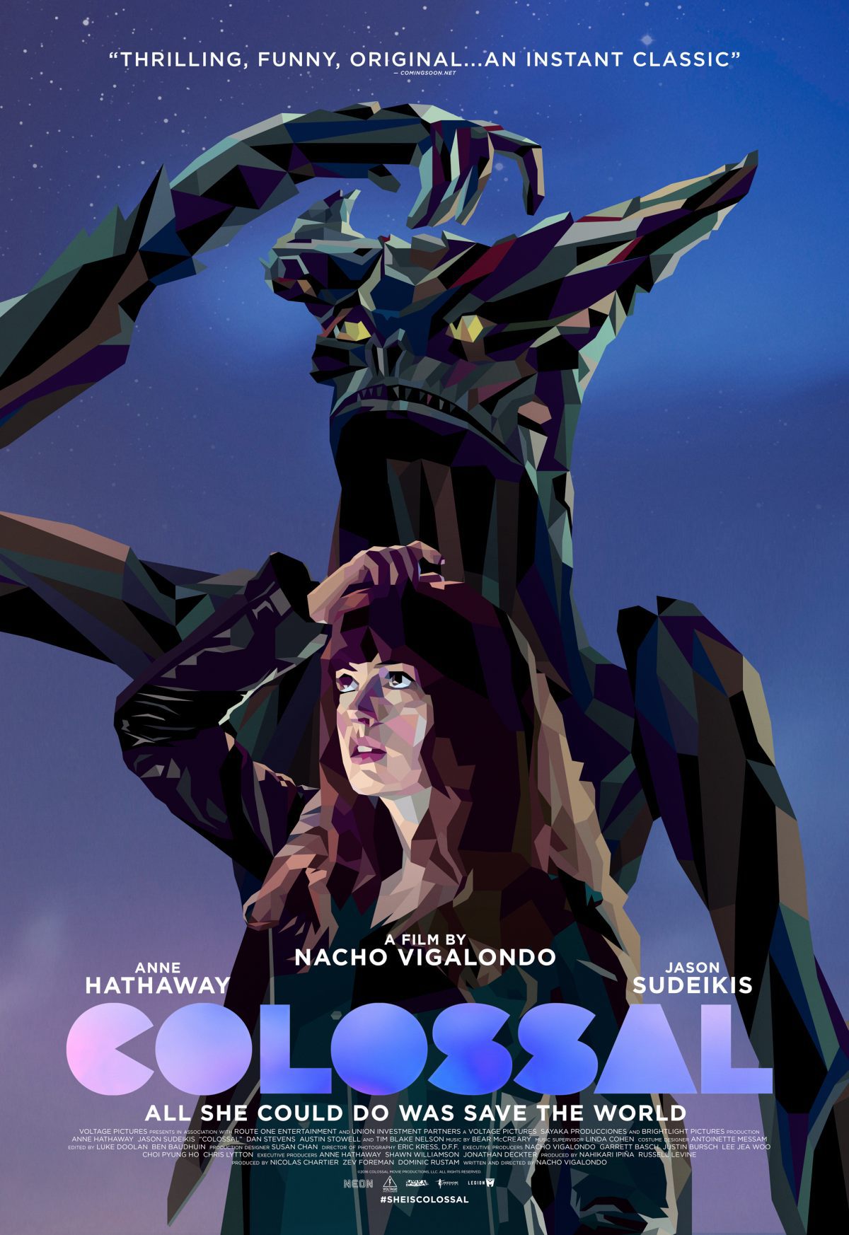 Trailer de Colossal con Anne Hathaway de lo nuevo de Vigalondo