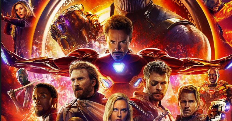 pósters de personajes en Avengers: Infinity War