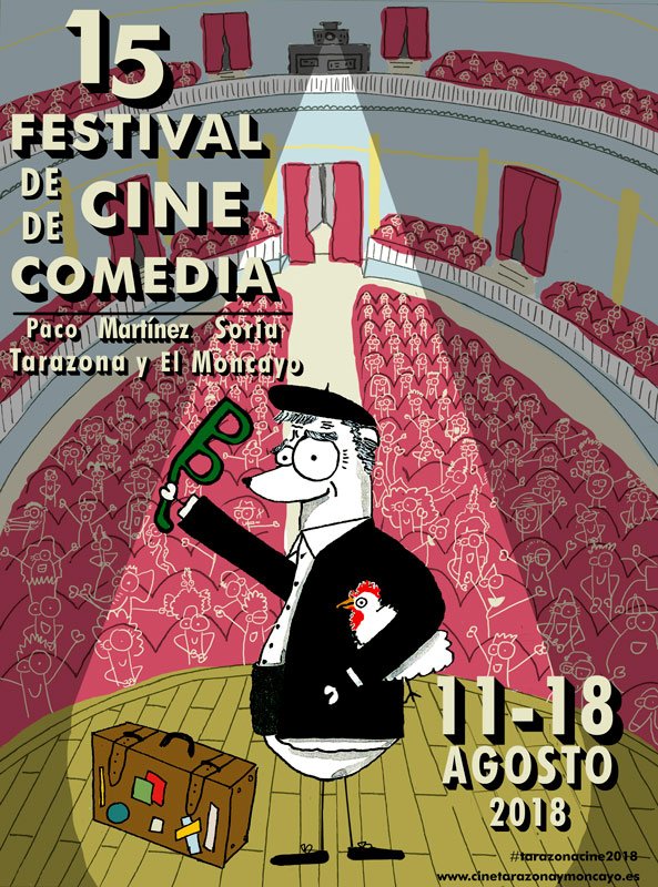 Cartel de la XV edición del Festival de Cine de Tarazona y el Moncayo