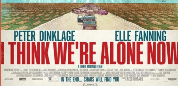i think we're alone now banner