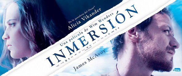 Inmersión, con James McAvoy y Alicia Vikander