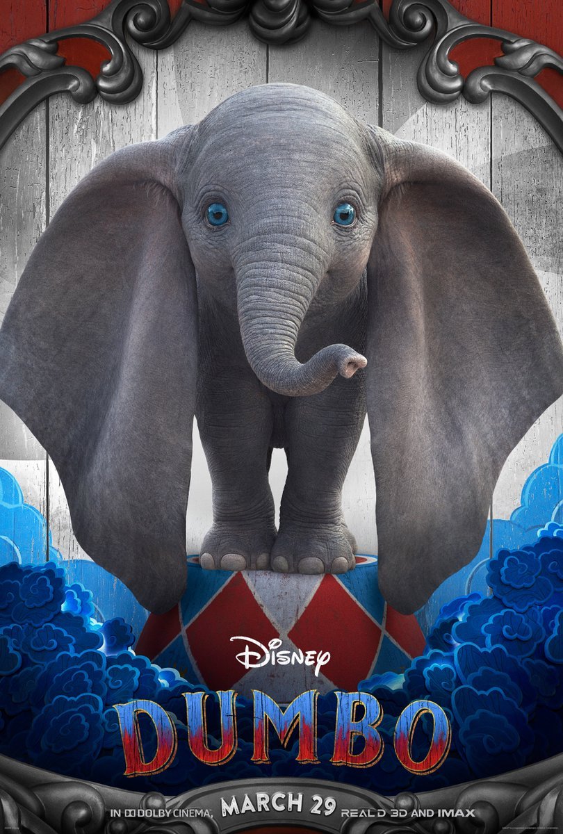 Pósters de los personajes de Dumbo