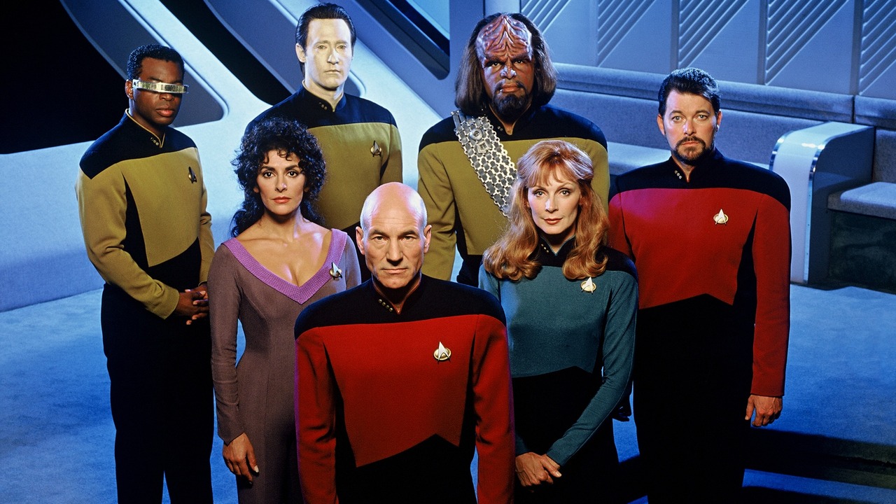 El reparto de Star Trek: La nueva generación