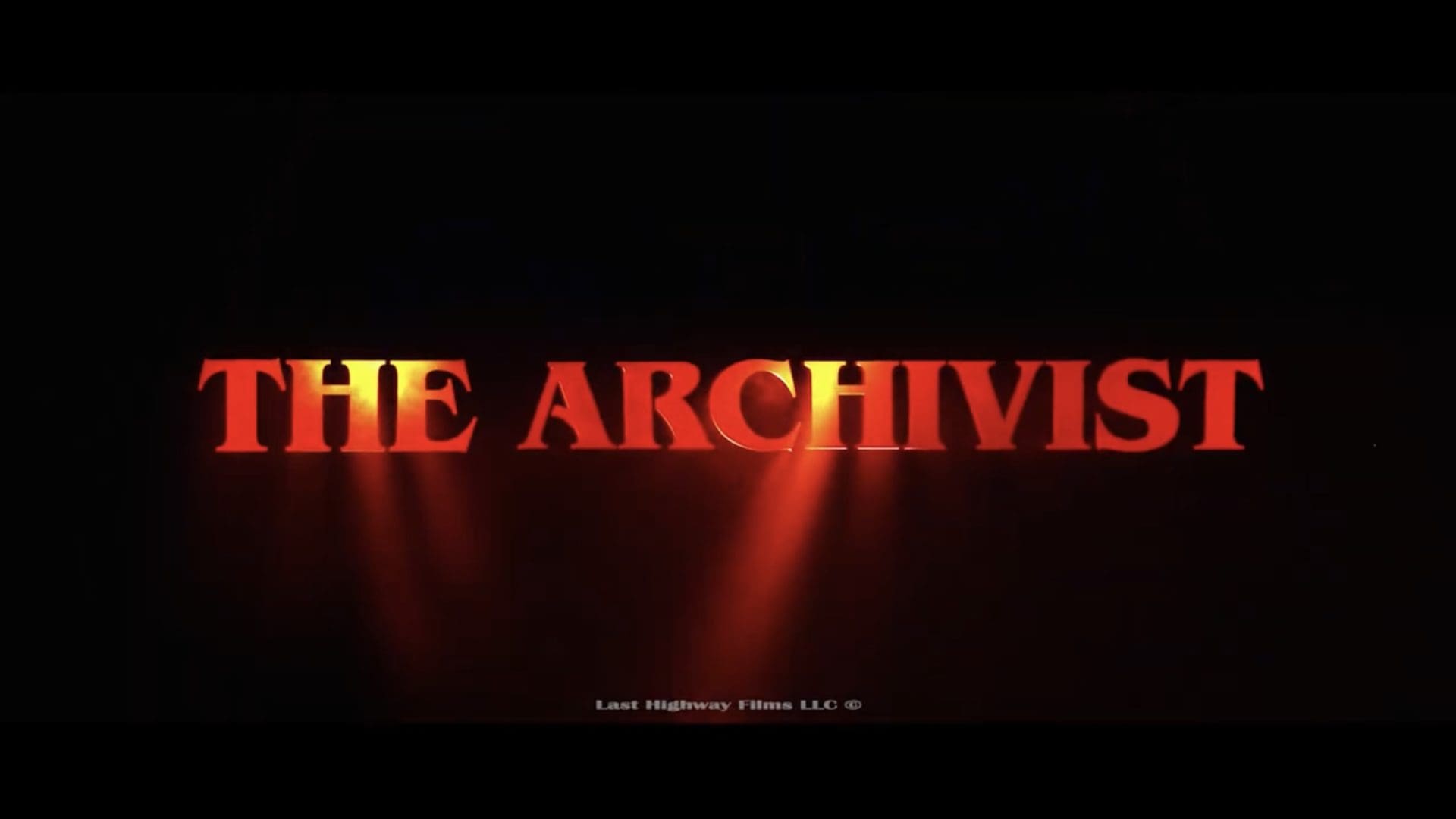 The Archivist cover