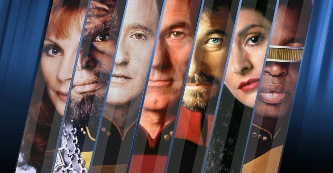El reparto de Star Trek: La nueva generación