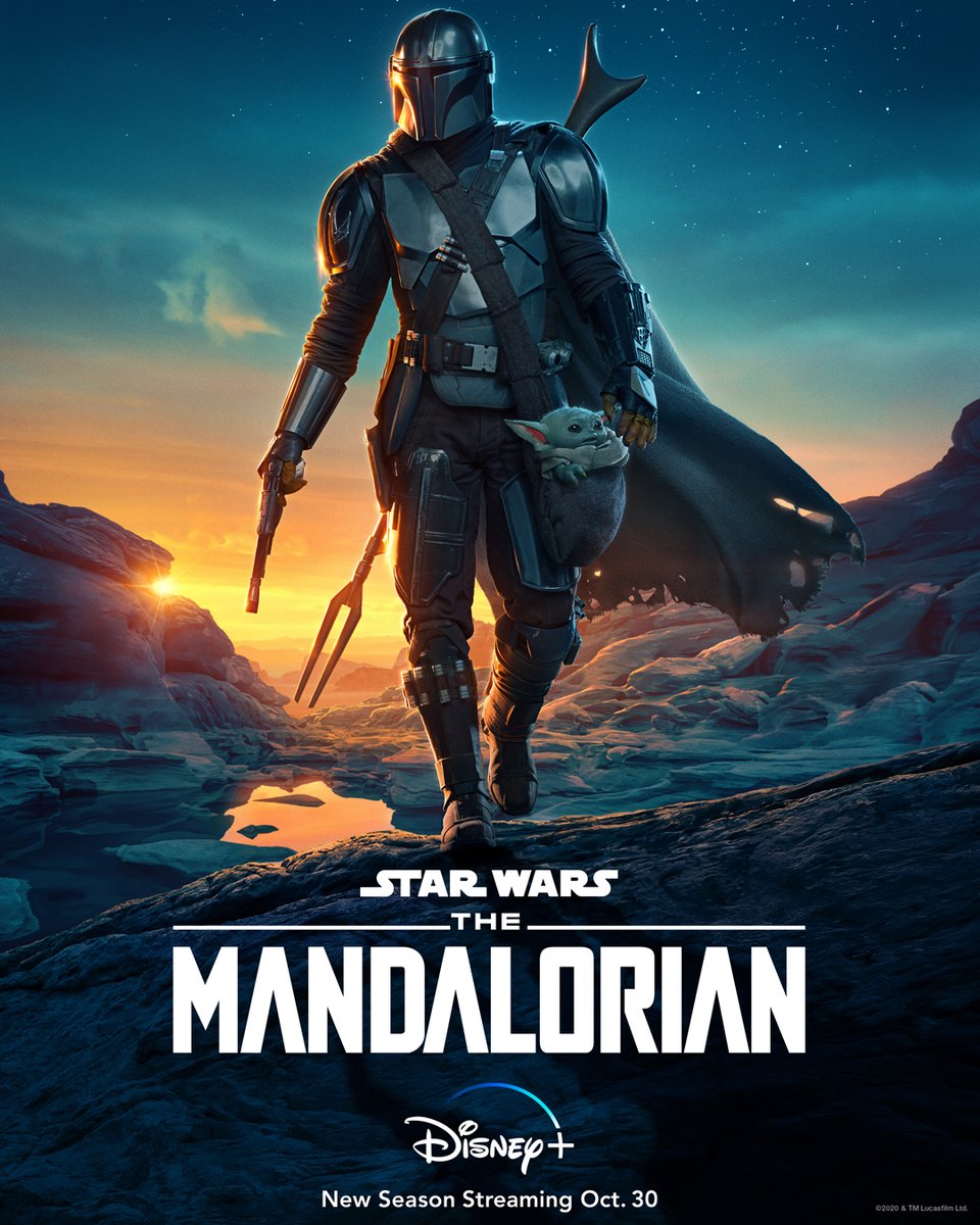 the mandalorian poster temporada 2