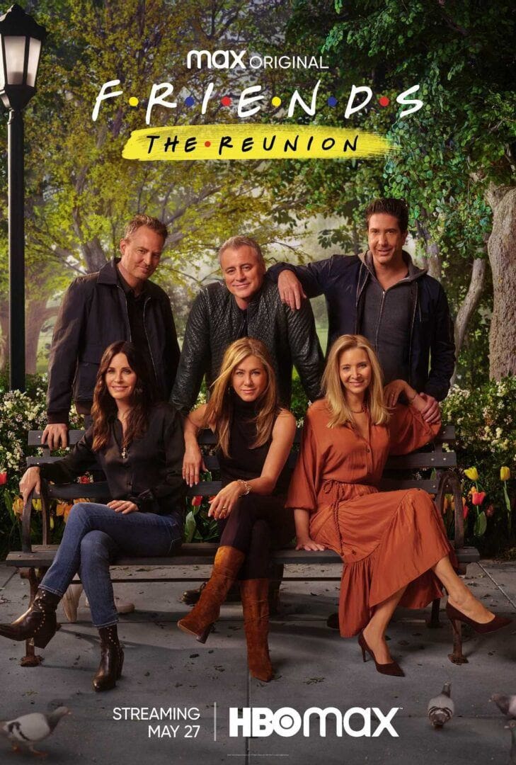 poster de Friends The Reunion. Simplemente perfecto
