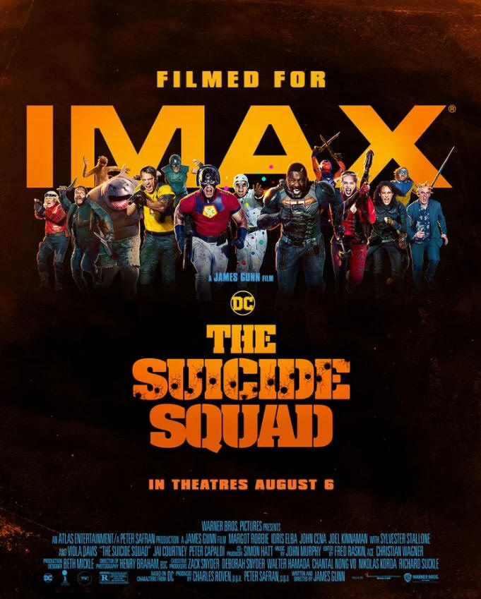 the suicide squad Imax