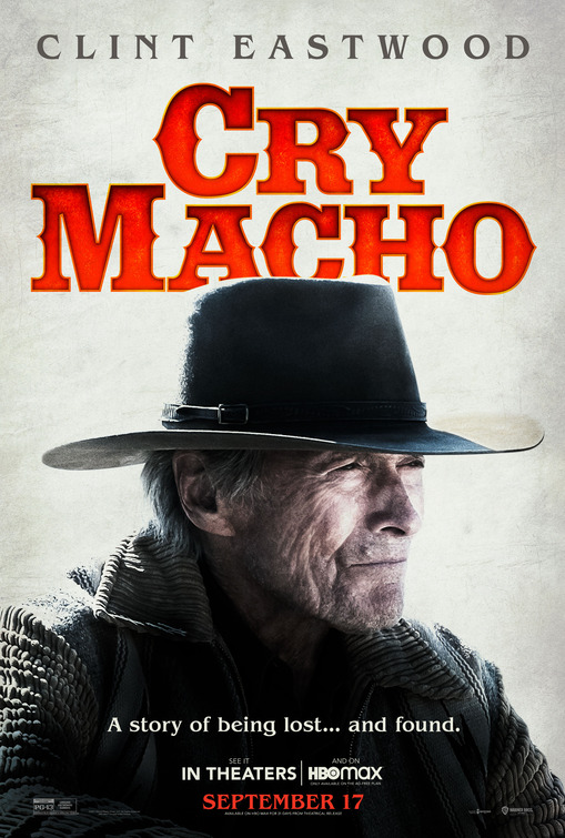 Cry macho poster 2021