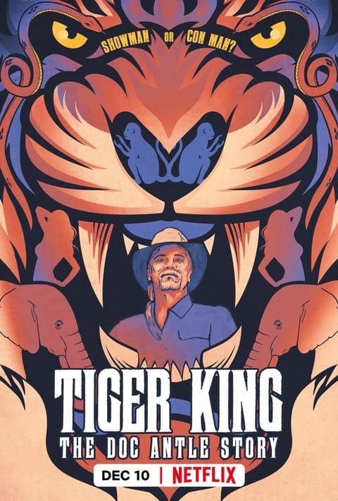 Tiger King The Doc Antle Story 2021 poster