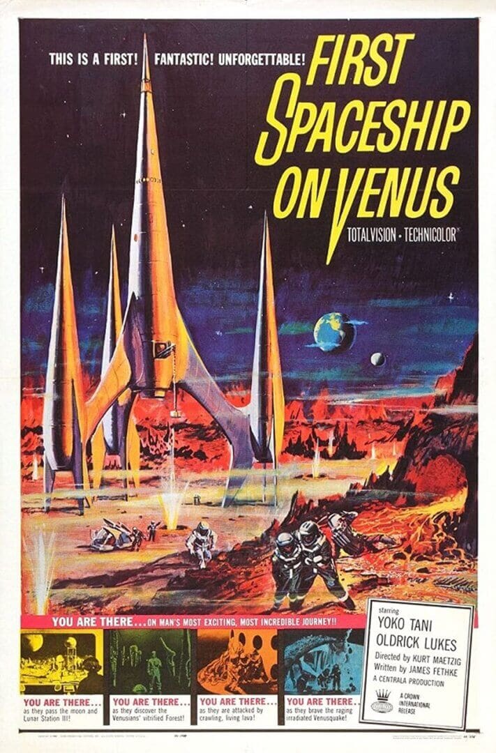 First Spaceship on Venus poster(1)