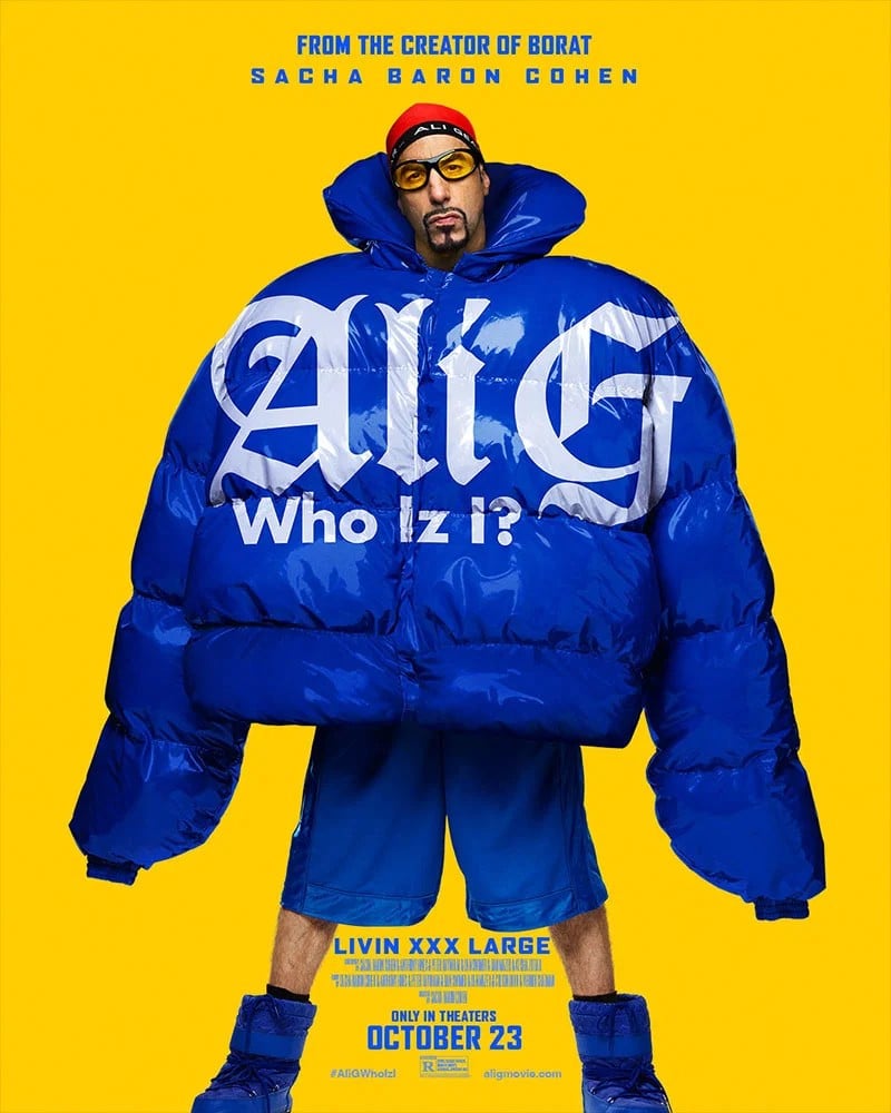 Ali G regresa con una nueva película, 'Who Iz I?' - poster
