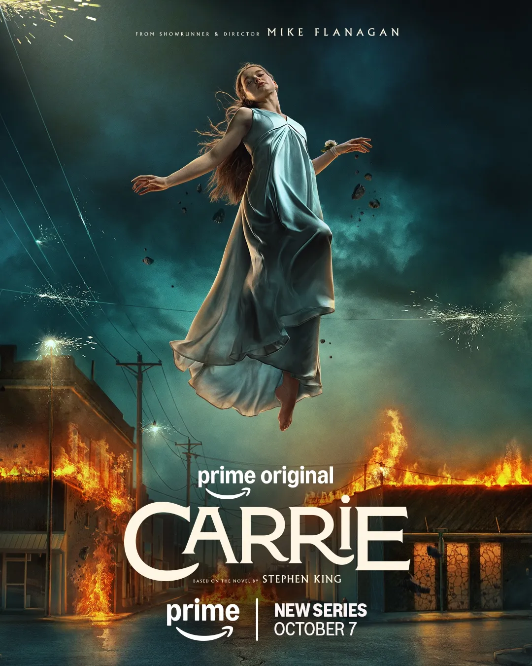 “Carrie” presenta un nuevo cartel con Summer H. Howell desatando todo su poder telequinético - poster