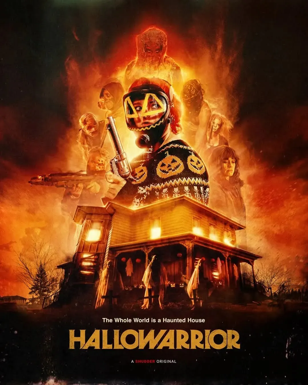 “Hallowarrior” convierte Halloween en una pesadilla postapocalíptica con Milly Shapiro - poster